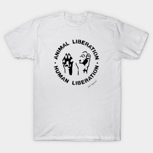 Animal Liberation Human Liberation T-Shirt